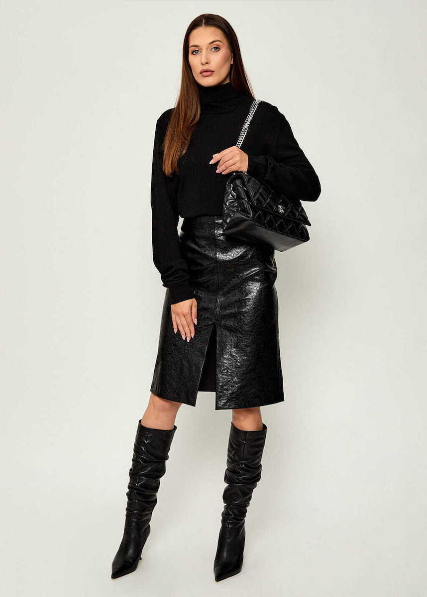 Γυναικεία Rantuli-1 Φούστα Μαύρη Hugo 50546783-968