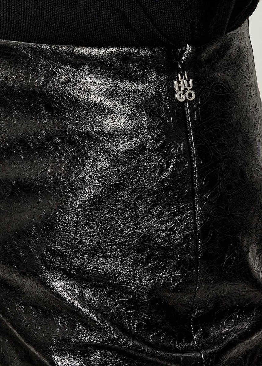 Γυναικεία Rantuli-1 Φούστα Μαύρη Hugo 50546783-968