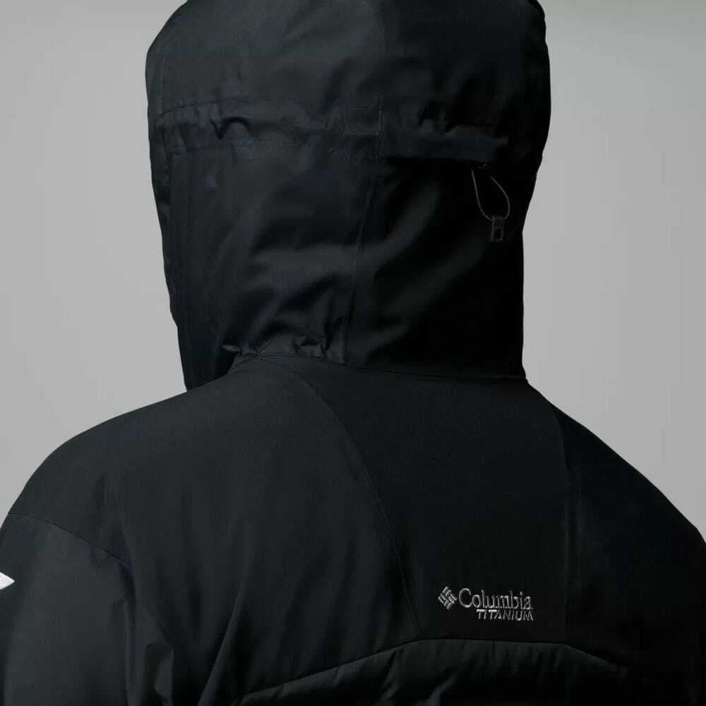 Ανδρικό Glacier Ridge Down Μπουφάν Μαύρο Columbia 2134761-010