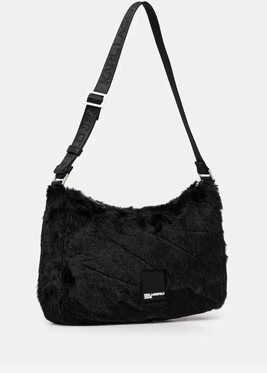 Γυναικεία Τσάντα Ώμου Μαύρη Karl Lagerfeld Jeans A4W30214-999 BLACK