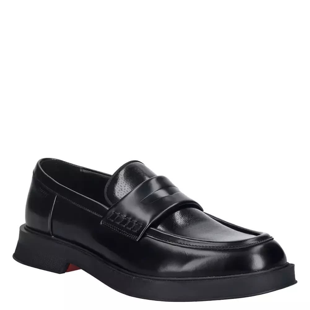 Ανδρικά Δερμάτινα Lenner Loafers Μαύρα Hugo 50552556-001