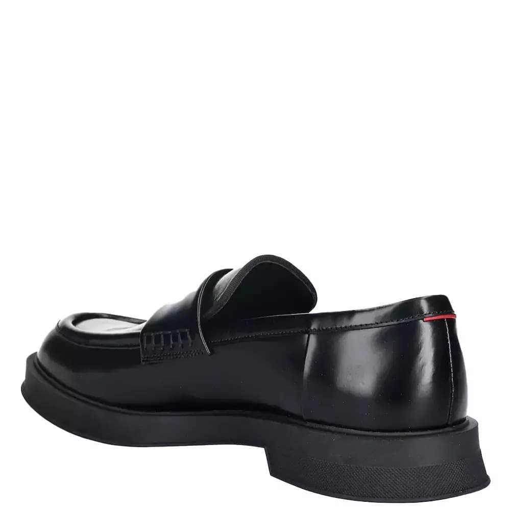 Ανδρικά Δερμάτινα Lenner Loafers Μαύρα Hugo 50552556-001
