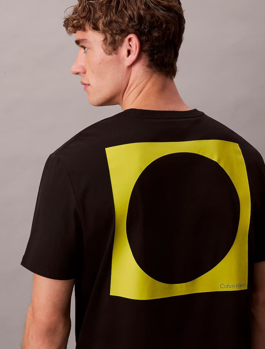 Ανδρικό T-shirt Μαύρο Calvin Klein LV04RD810G-UB1