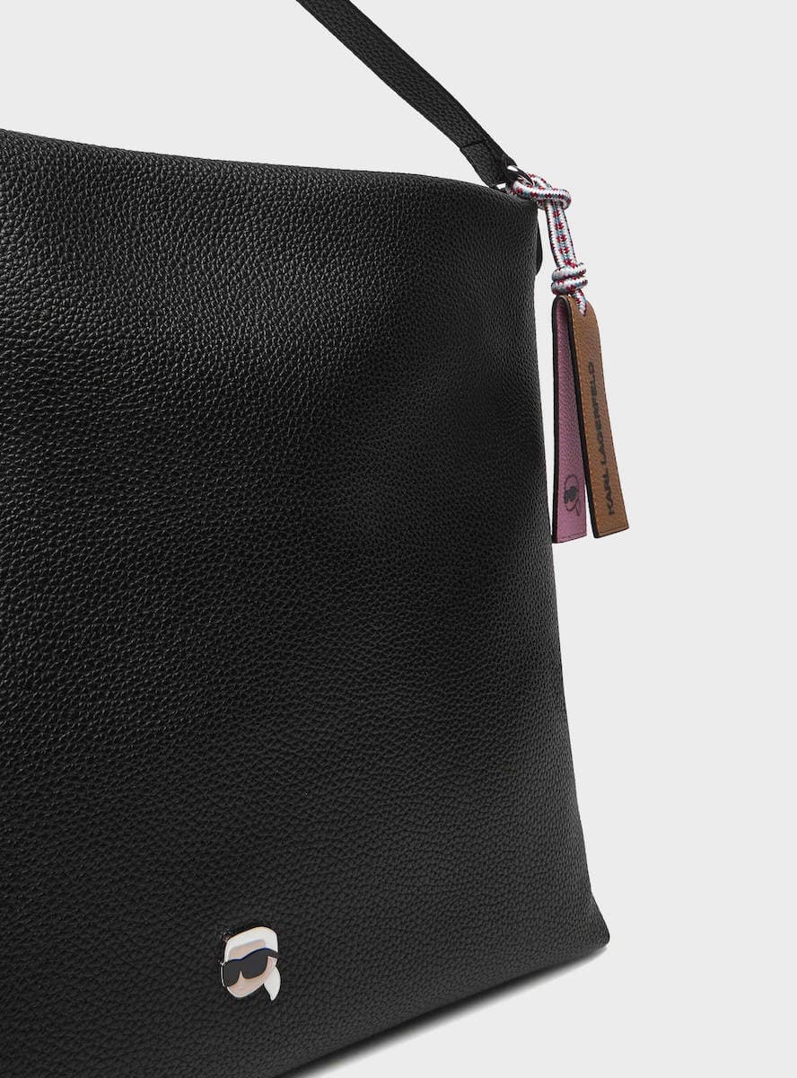 Γυναικεία Ikon Hobo Τσάντα Μαύρη Karl Lagerfeld A4W30005-999 BLACK