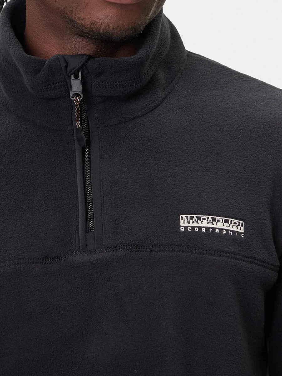 Ανδρικό T-Dergana Fleece Μαύρο Napapijri NP0A88UZ-9411