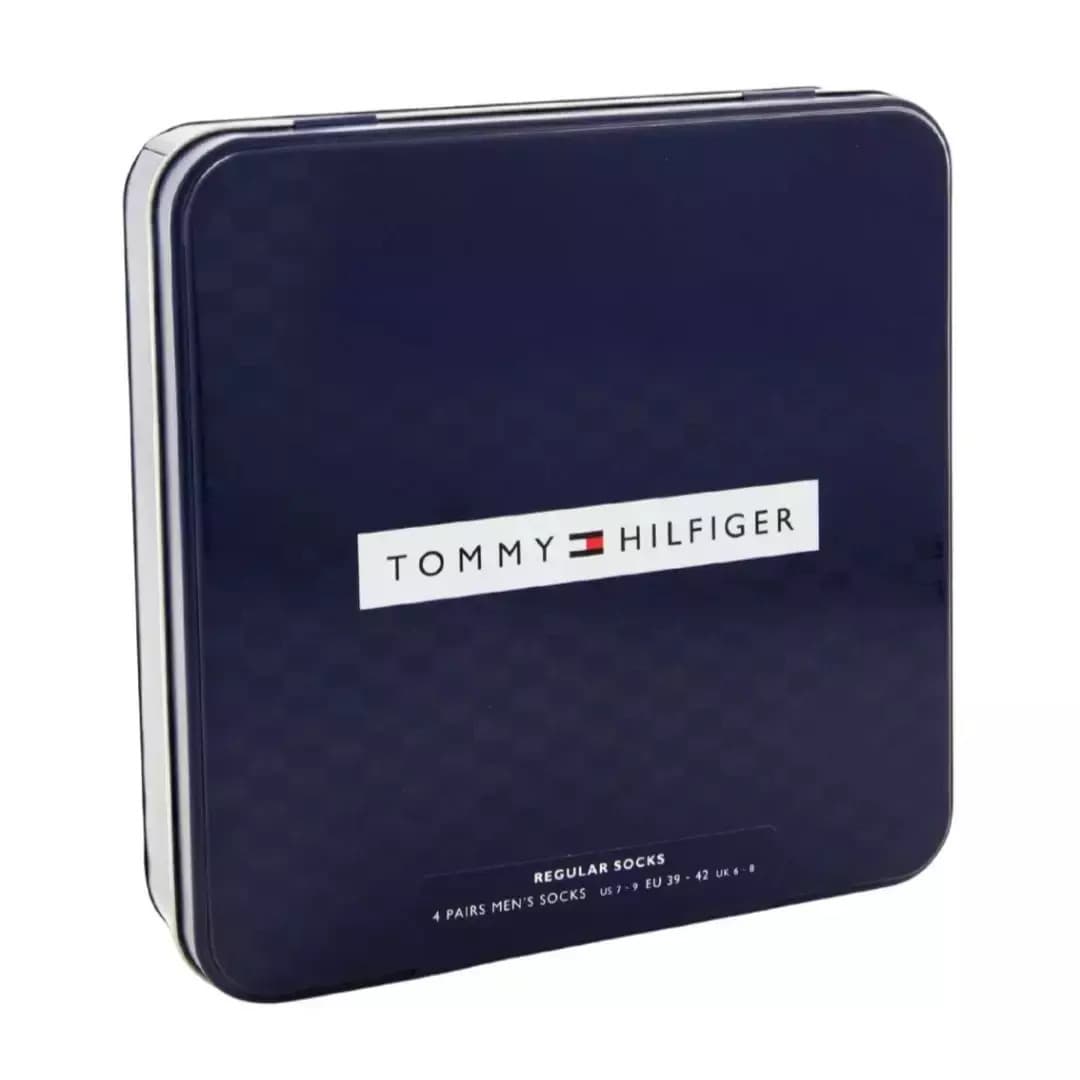 Ανδρικό Σετ Κάτσες 4 Τεμαχίων Μαύρες Tommy Hilfiger 701235375-002 BLACK