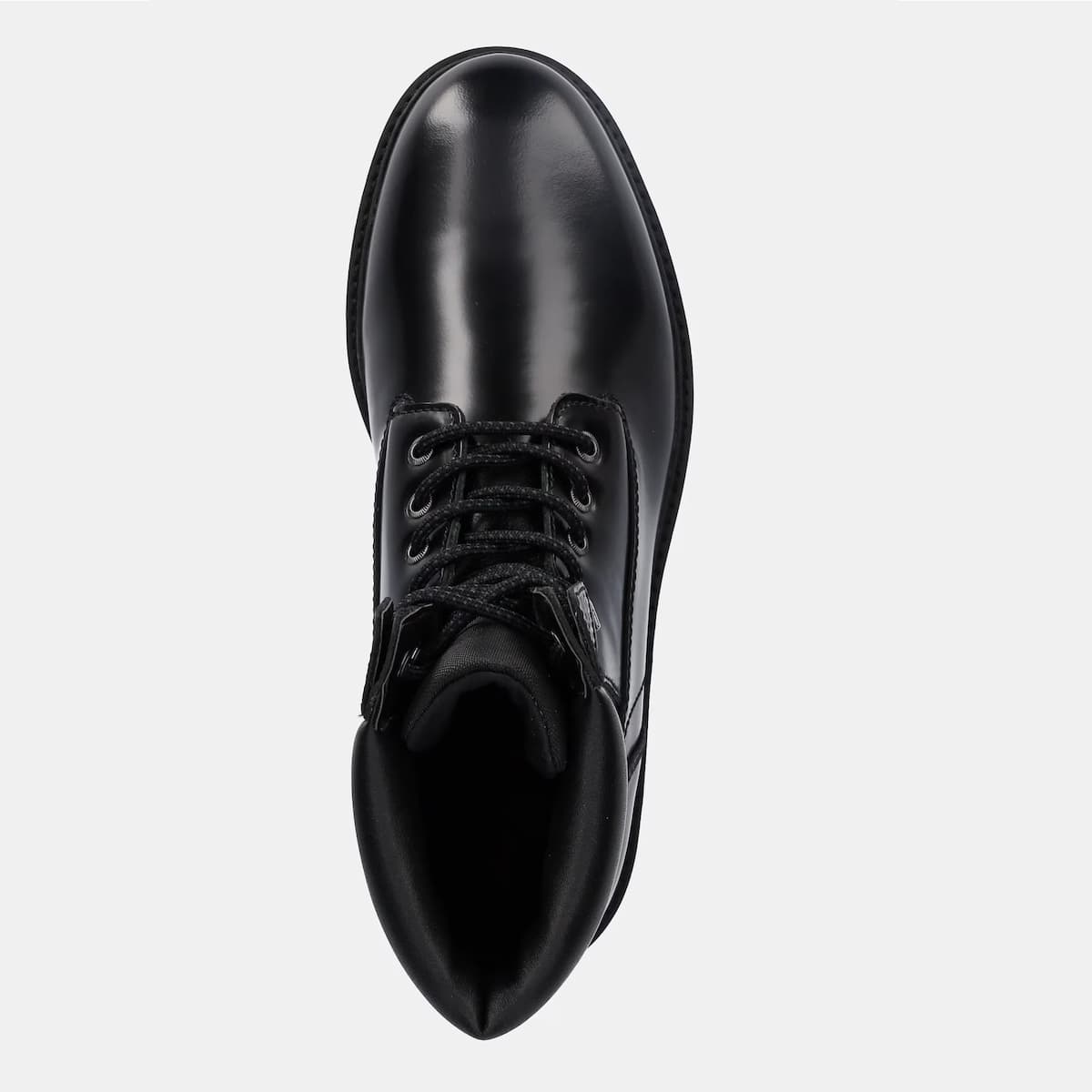 Ανδρικές Δερμάτινες Draven Μπότες Μαύρες Hugo 50552712-001