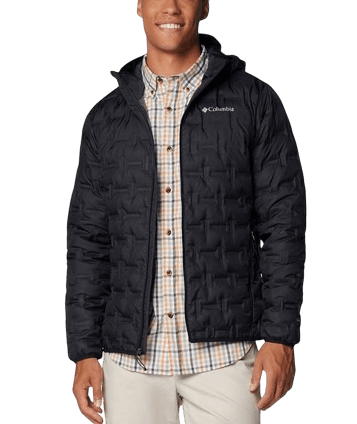 Ανδρικό Delta Ridge II Down Μπουφάν Μαύρο Columbia 2086222-010