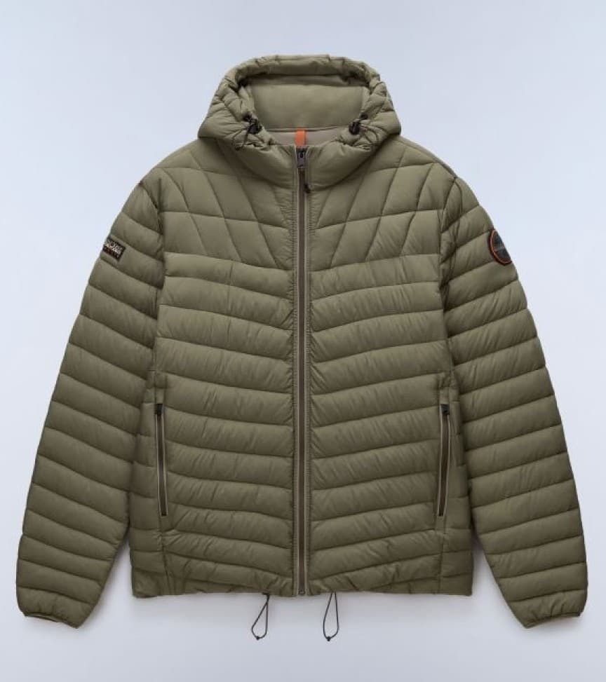 Ανδρικό A-Lapaz Μπουφάν Χακί Napapijri NP0A4I26-G0A1