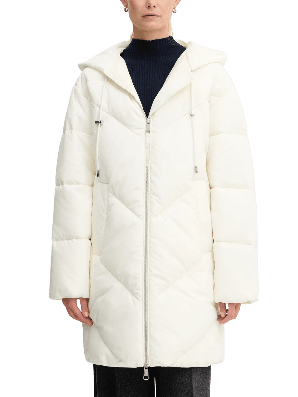 Γυναικείο Piapolly Μπουφάν Εκρού Boss 50548027-118