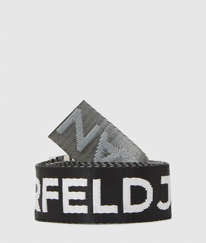 Γυναικεία Ζώνη Διπλής Όψεως Μαύρη/Γκρι Karl Lagerfeld Jeans A3W33142-989 BLACK/SILVER