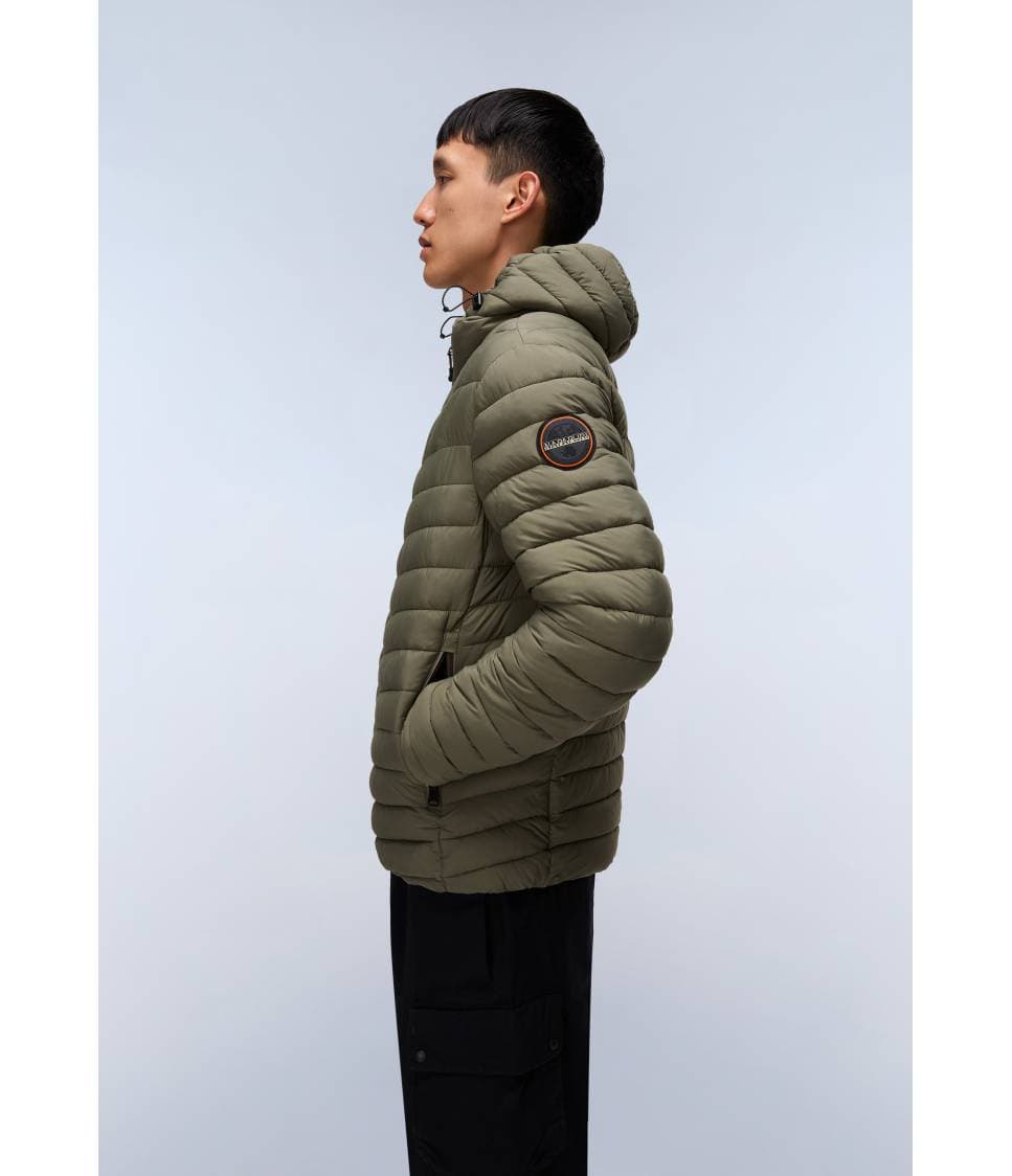 Ανδρικό A-Lapaz Μπουφάν Χακί Napapijri NP0A4I26-G0A1