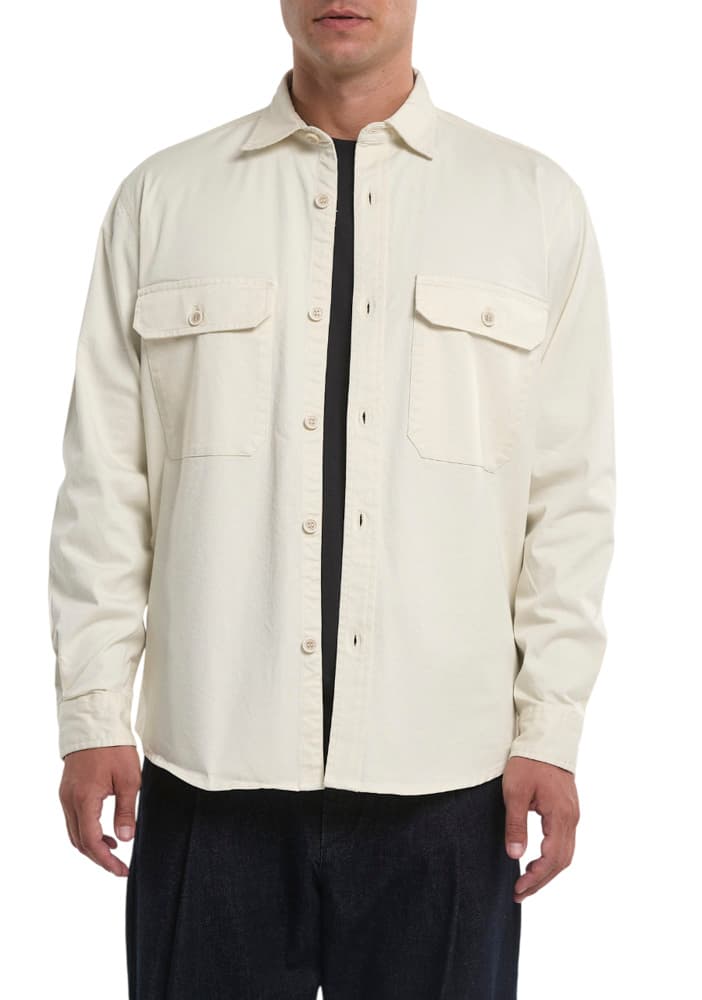 Ανδρικό Overshirt Μπεζ Royal Denim SKIVE5140-SABBIA