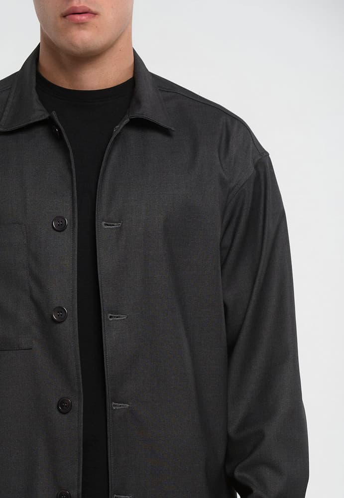 Ανδρικό Overshirt Γκρι Royal Denim KAZUNO5129-GRIGIO