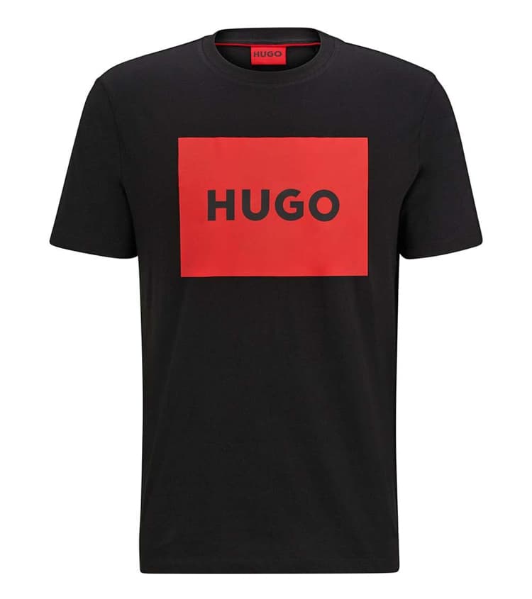Men's T-Shirts Hugo Black