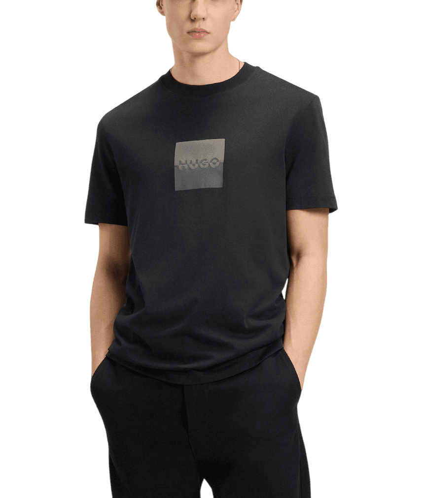 Men's T-Shirts Hugo Black
