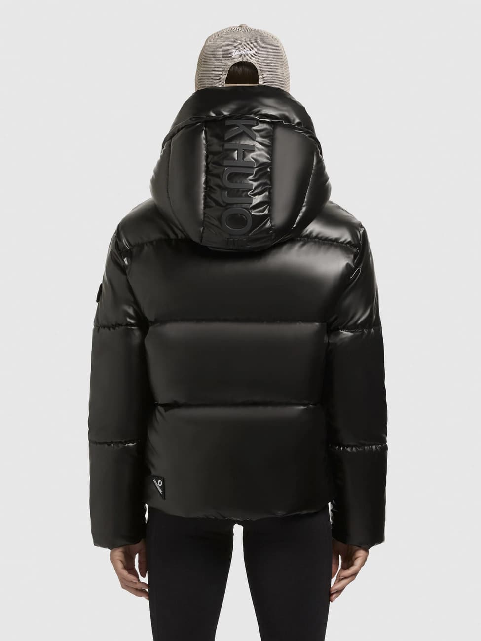 Γυναικείο Devina2 Shiny Μπουφάν Μαύρο Khujo KJ1085JK253-BLACK