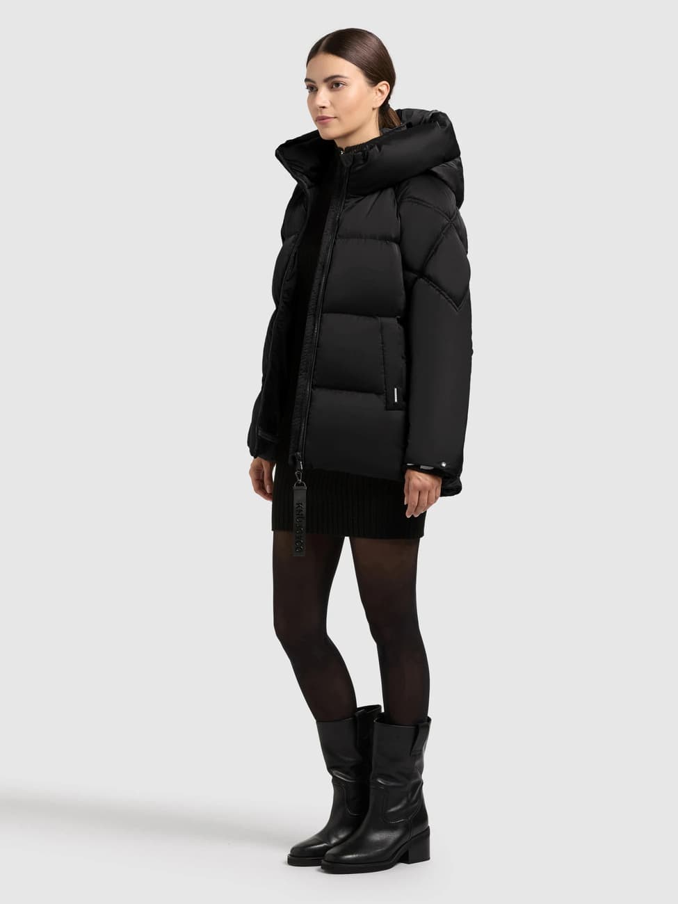 Γυναικείο Isett2 Μπουφάν Μαύρο Khujo KJ1152JK253-BLACK