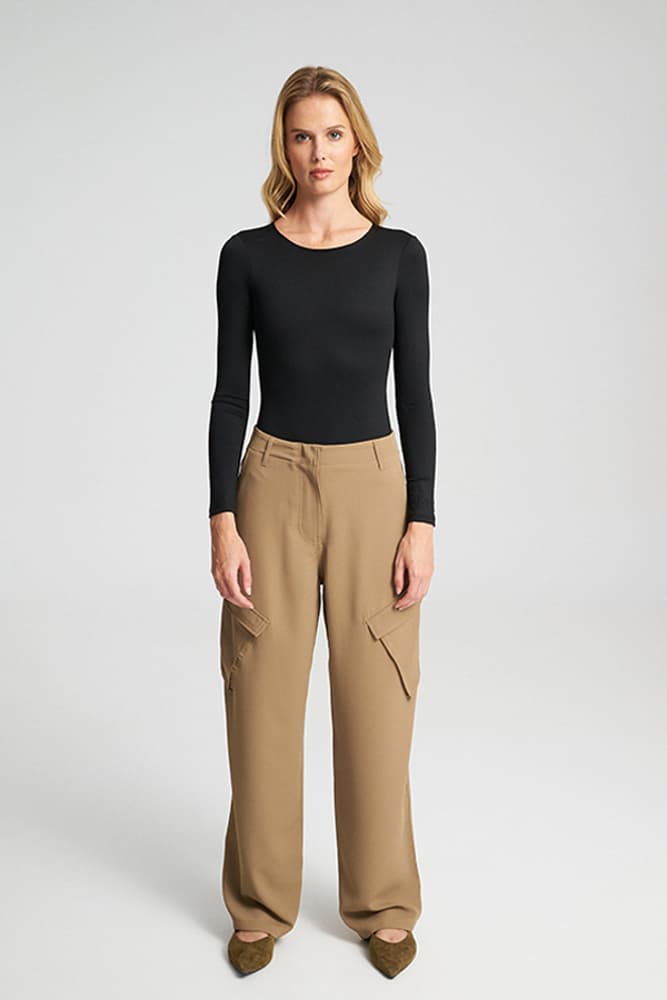 Women's Pants Mind Matter Brown