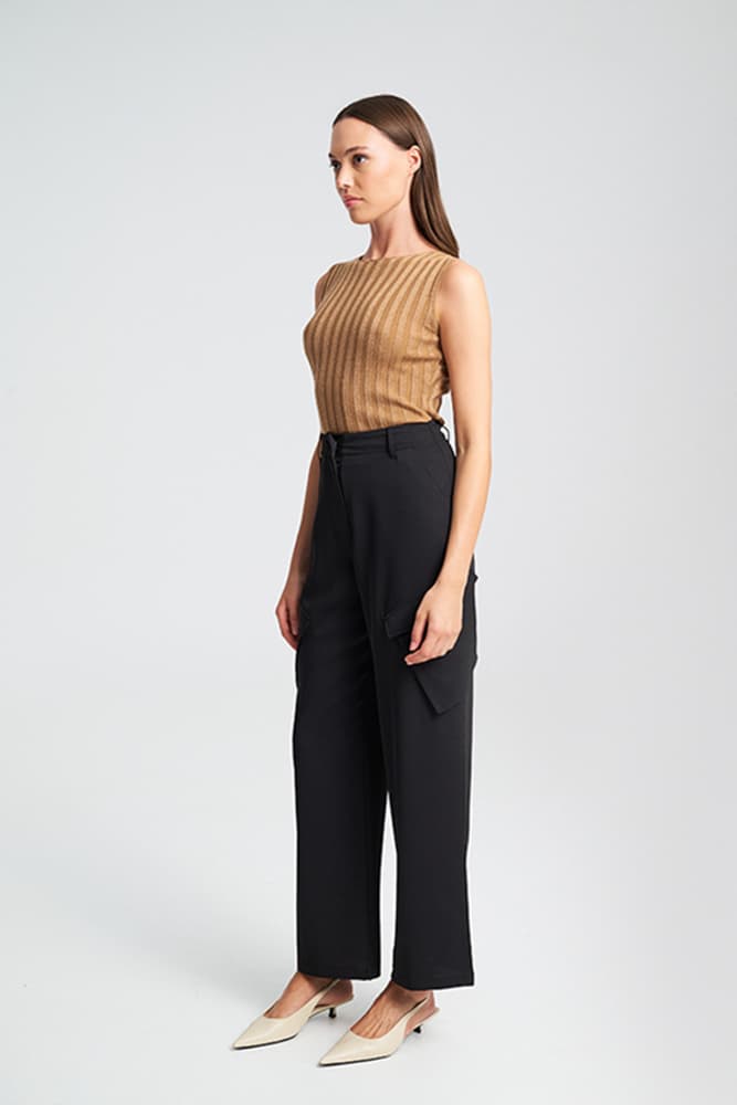 Women's Pants Mind Matter Black