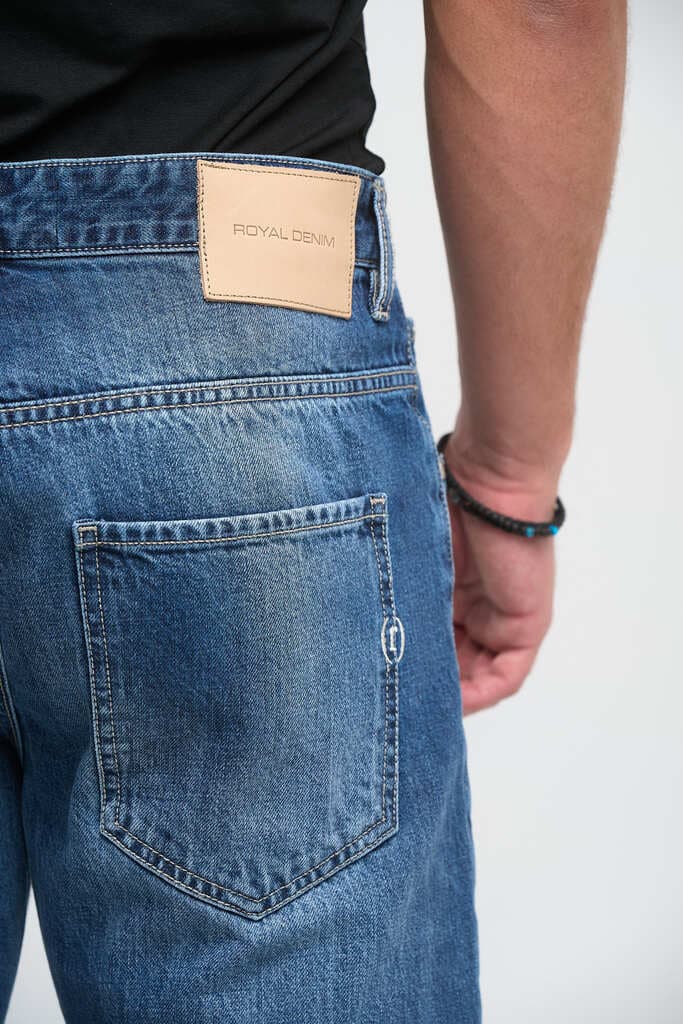 Ανδρικό Τζιν Μπλε Royal Denim SENDAI2276-DENIM