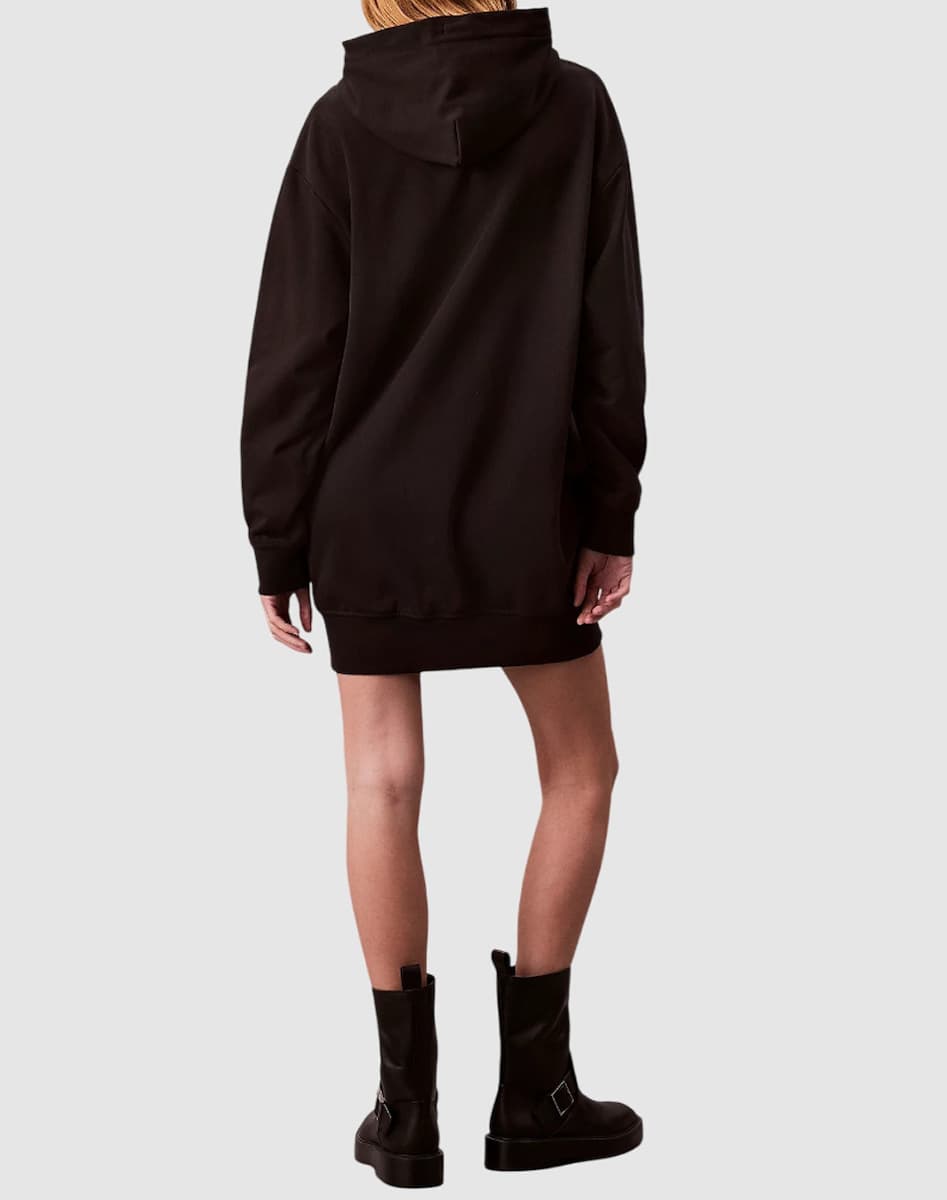 Γυναικείο Φούτερ Φόρεμα Μαύρο Calvin Klein LV047D229G-UB1