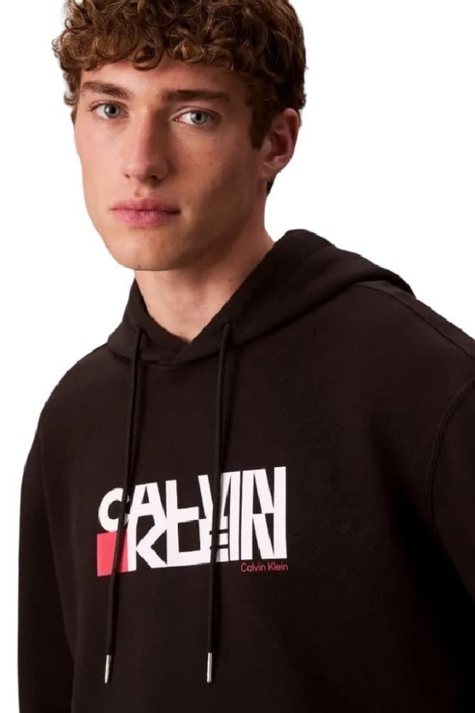 Ανδρικό Φούτερ Μαύρο Calvin Klein LV04RD258G-UB1