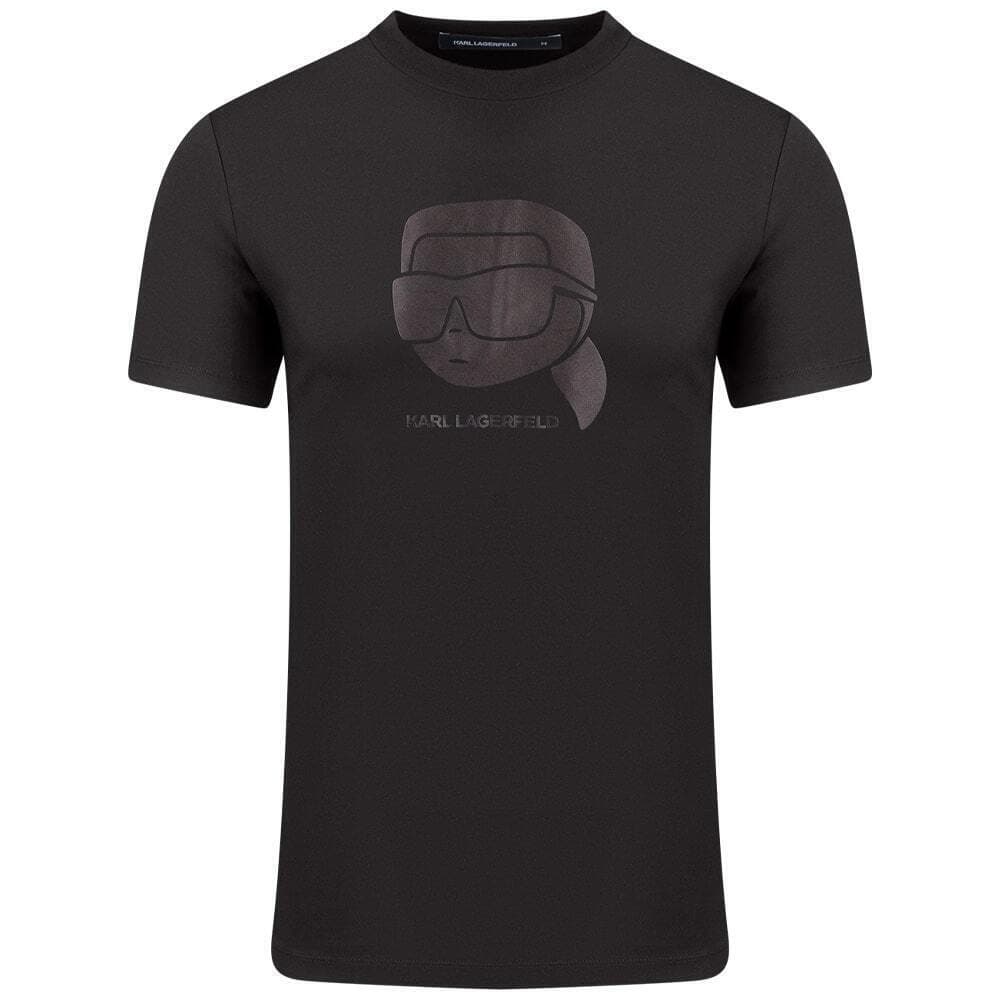 Ανδρικό T-shirt Μαύρο Karl Lagerfeld 755032 554221-990