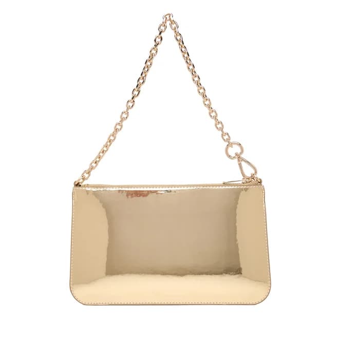 Γυναικεία Τσάντα-Φάκελος Χρυσή Tommy Hilfiger AW0AW18219-0HS