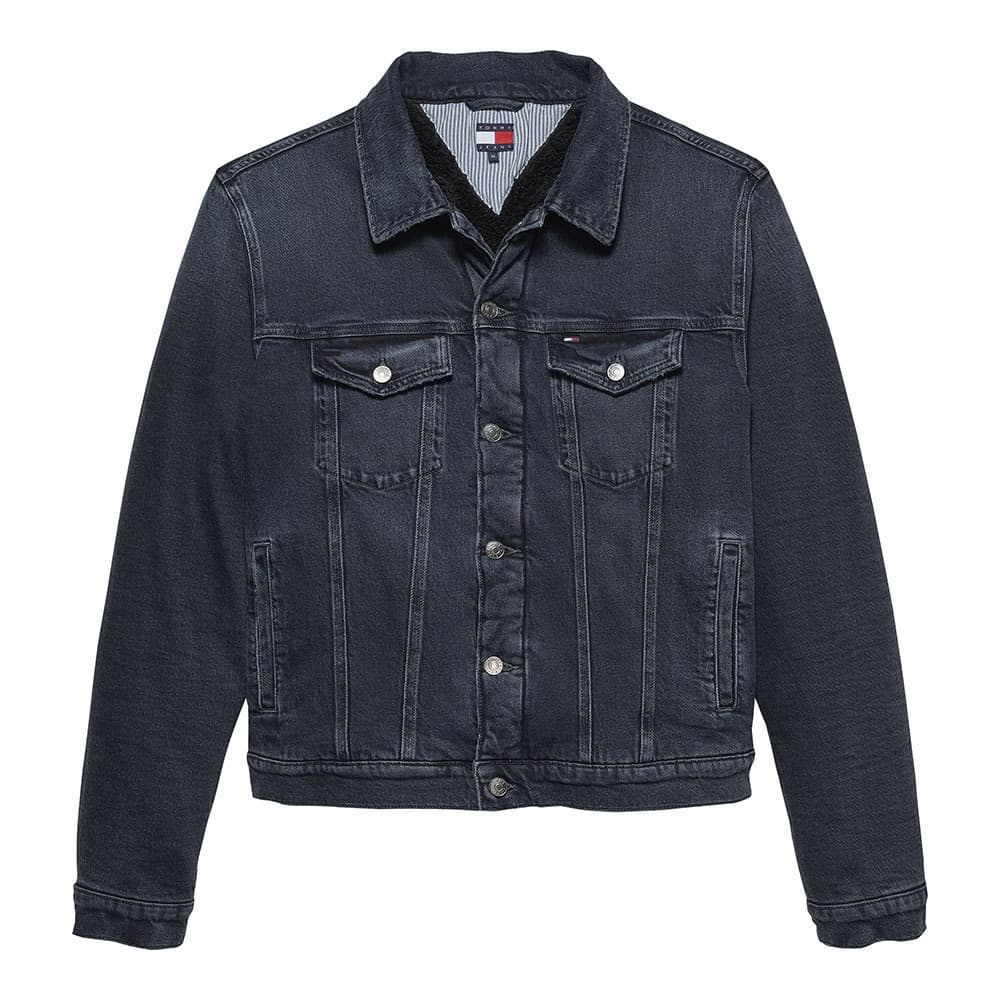 Ανδρικό Ryan Τζιν Μπουφάν Navy Μπλε Tommy Jeans DM0DM21970-1BK