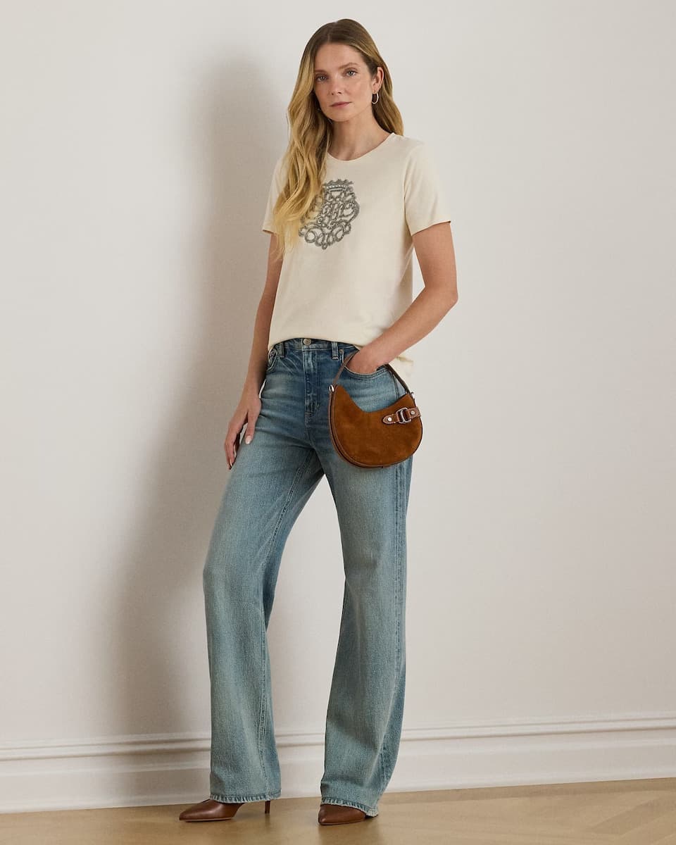 Γυναικείο Katlin T-shirt Εκρού Ralph Lauren 200980211002-101