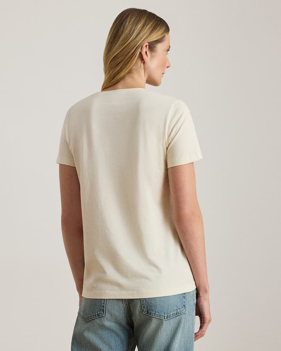 Γυναικείο Katlin T-shirt Εκρού Ralph Lauren 200980211002-101