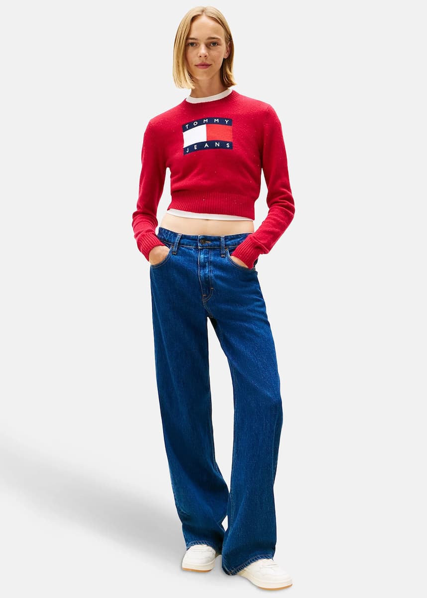 Γυναικείο Πουλόβερ Κόκκινο Tommy Jeans DW0DW21690-XJP