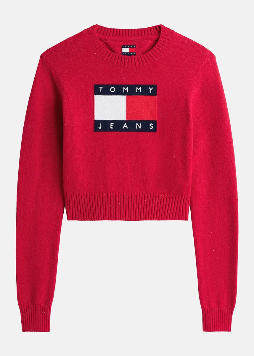 Γυναικείο Πουλόβερ Κόκκινο Tommy Jeans DW0DW21690-XJP