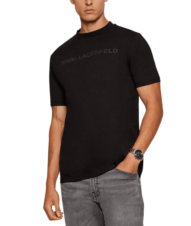 Men's T-Shirts Karl Lagerfeld Black