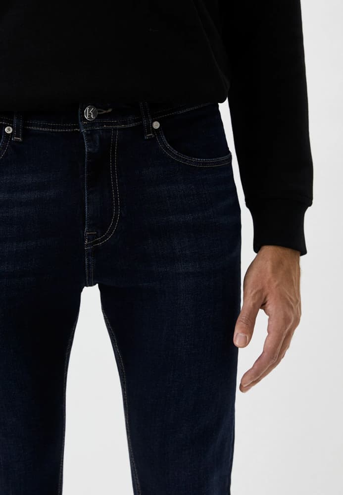 Ανδρικό Slim Τζιν Navy Μπλε Karl Lagerfeld 265840 500830-606