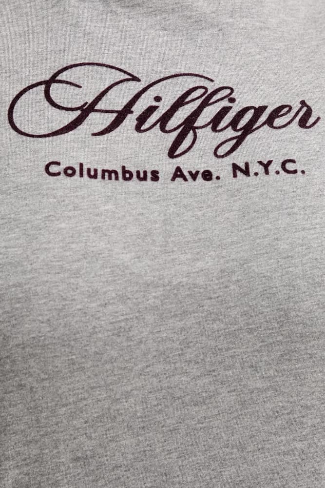 Γυναικείο T-shirt Γκρι Tommy Hilfiger WW0WW46120-P61