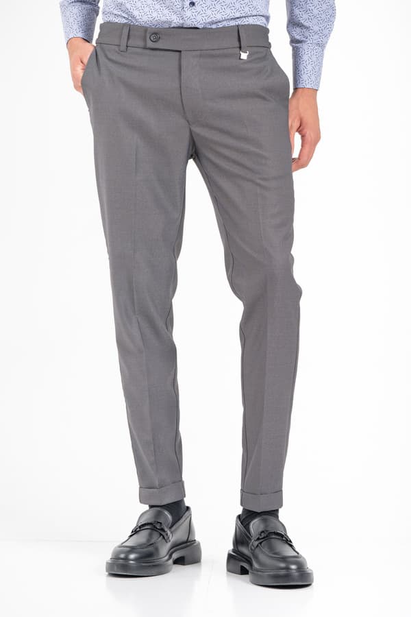 Ανδρικό Παντελόνι Γκρι Vittorio 2526DIVERSO-ASPHALTO