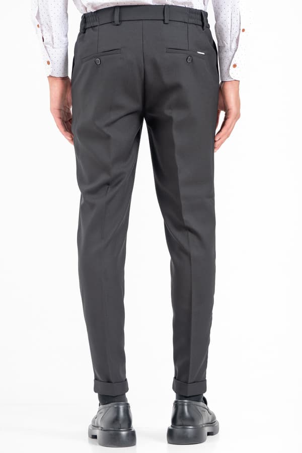 Ανδρικό Παντελόνι Μαύρο Vittorio 2526DIVERSO-BLACK