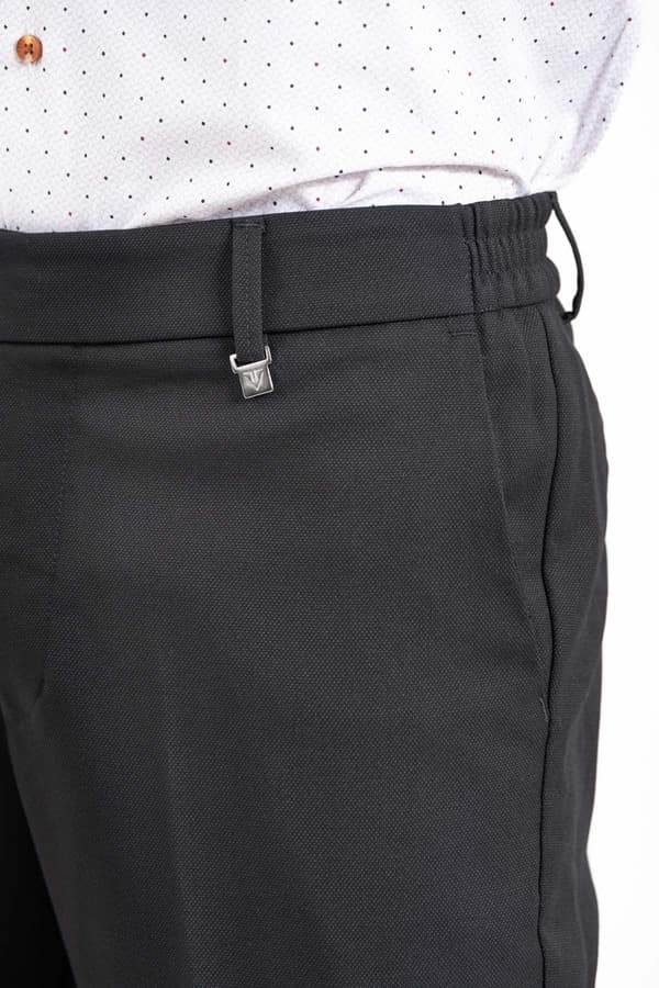 Ανδρικό Παντελόνι Μαύρο Vittorio 2526DIVERSO-BLACK