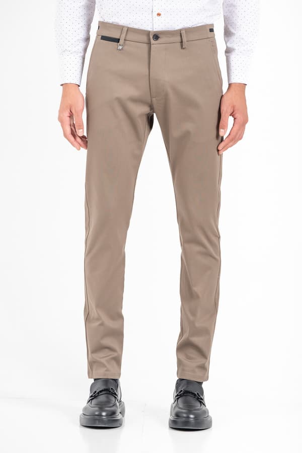 Ανδρικό Παντελόνι Μπεζ Vittorio 2526COMMO-FANCO