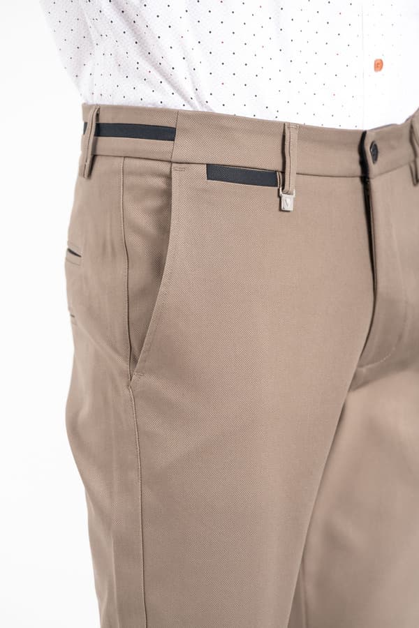 Ανδρικό Παντελόνι Μπεζ Vittorio 2526COMMO-FANCO
