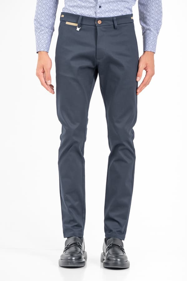 Ανδρικό Παντελόνι Navy Μπλε Vittorio 2526COMMO-BLUE