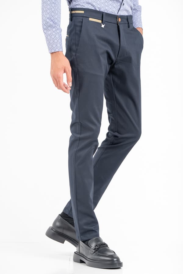 Ανδρικό Παντελόνι Navy Μπλε Vittorio 2526COMMO-BLUE