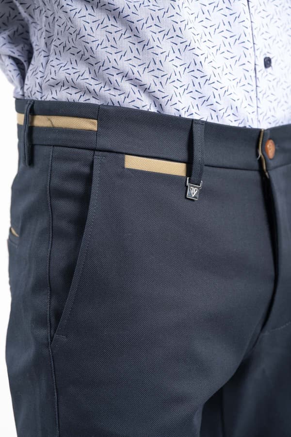 Ανδρικό Παντελόνι Navy Μπλε Vittorio 2526COMMO-BLUE