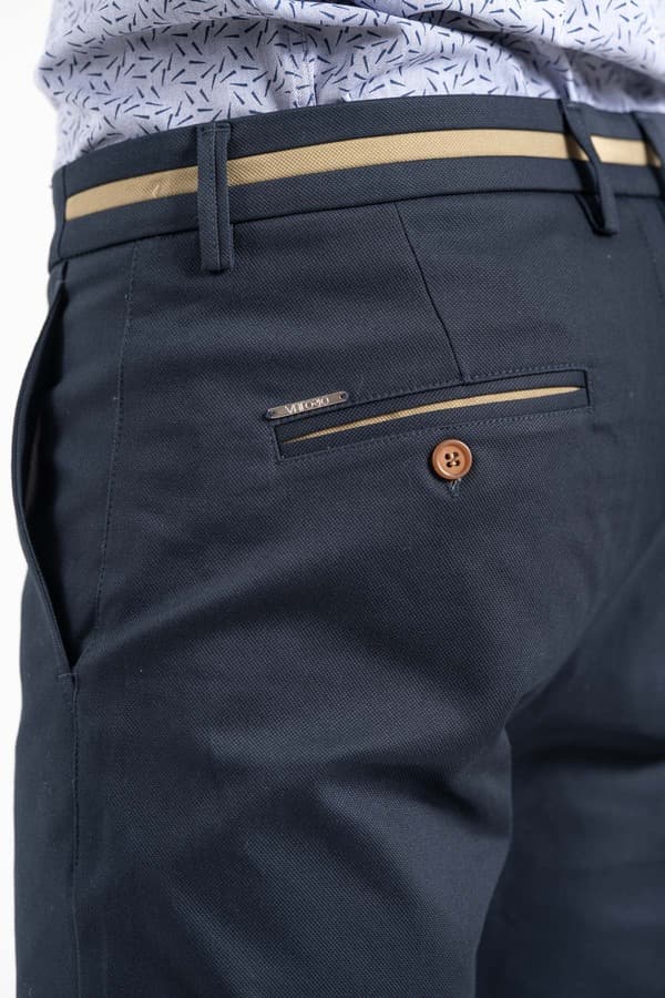 Ανδρικό Παντελόνι Navy Μπλε Vittorio 2526COMMO-BLUE
