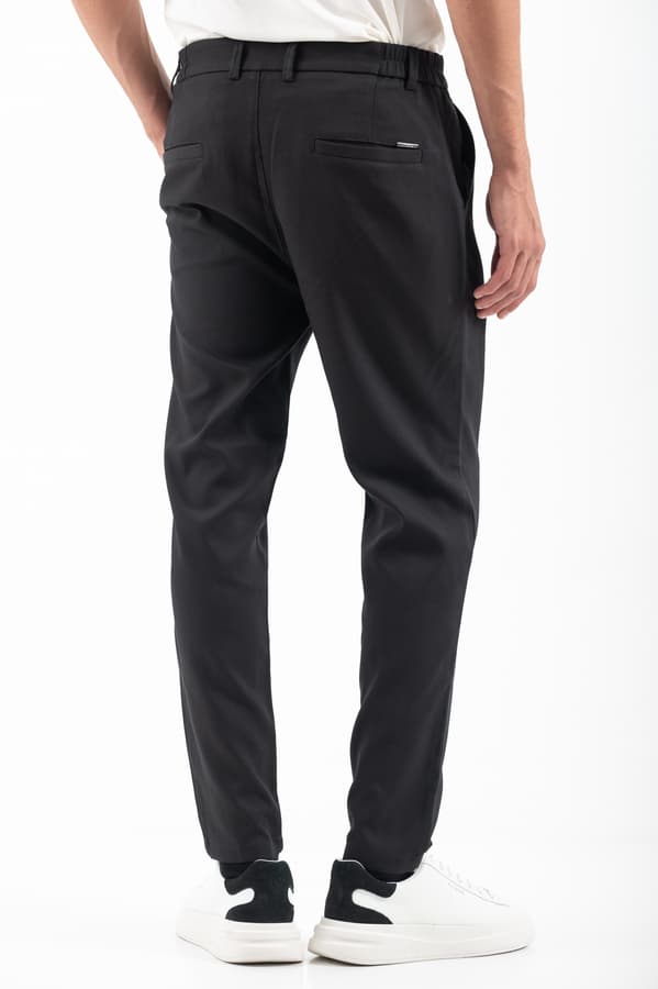 Ανδρικό Παντελόνι Μαύρο Vittorio ROBBIOP-BLACK