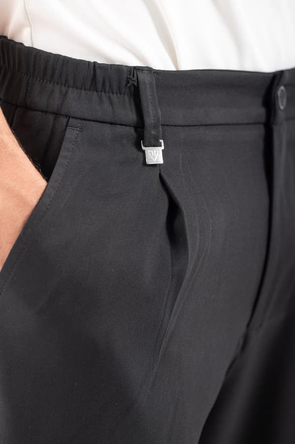Ανδρικό Παντελόνι Μαύρο Vittorio ROBBIOP-BLACK