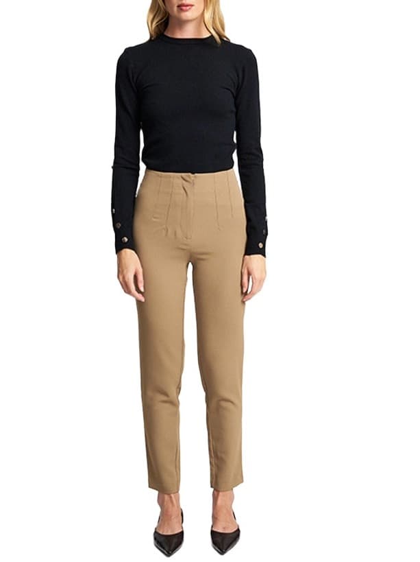 Women's Pants Mind Matter Brown