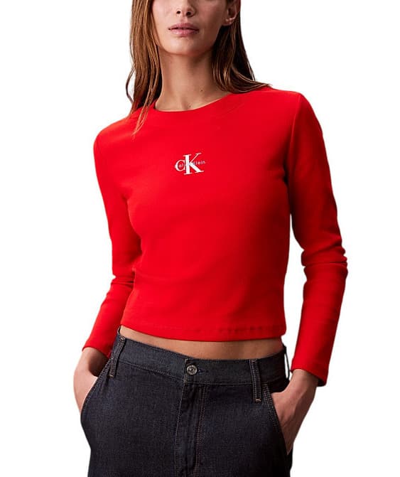 Women's T-Shirts Calvin Klein White